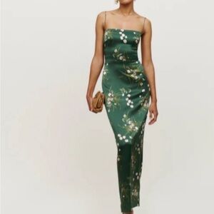 REFORMATION Frankie silk dress size 8